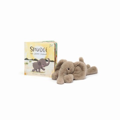 Jellycat Smudge the Littlest Olifant and Smudge Olifant Medium | NX0496257